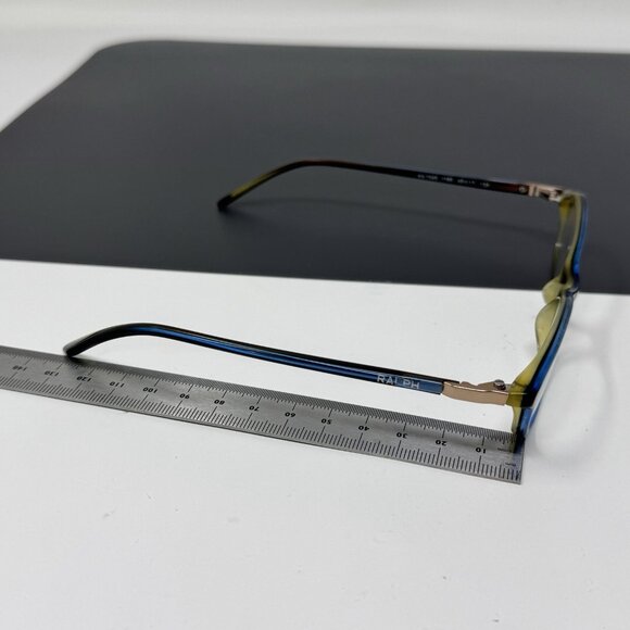 Ralph Lauren RA 7045 1165 Brown Slim Rectangle Eyeglasses Frames 49-17 135 Italy - Picture 10 of 12